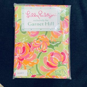 NEW Lilly Pulitzer Shower Curtain Exclusively for Garnet Hill - Spring Green